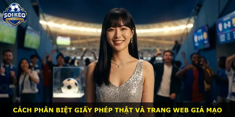 Cách phân biệt giấy phép thật và trang web giả mạo
