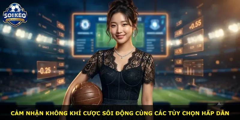 Cảm nhận không khí cược sôi động cùng các tùy chọn hấp dẫn