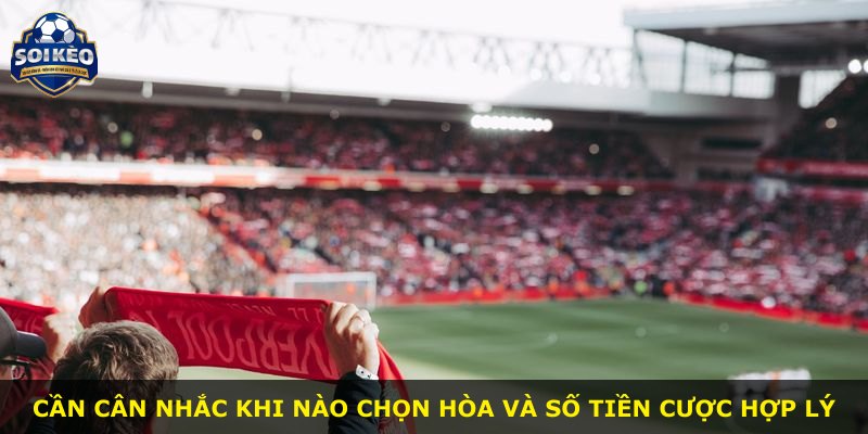 Cần cân nhắc khi nào chọn hòa và số tiền cược hợp lý