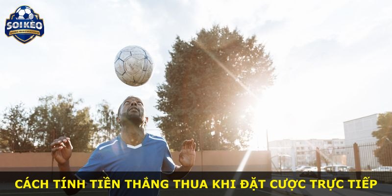 Cách tính tiền thắng thua khi đặt cược trực tiếp