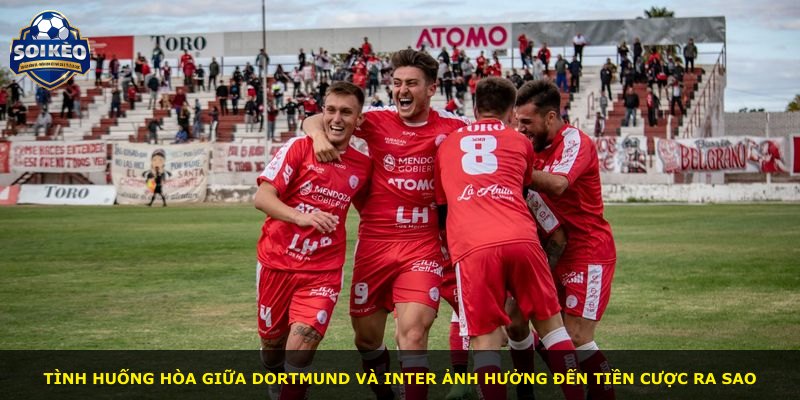Tình huống hòa giữa Dortmund và Inter ảnh hưởng đến tiền cược ra sao