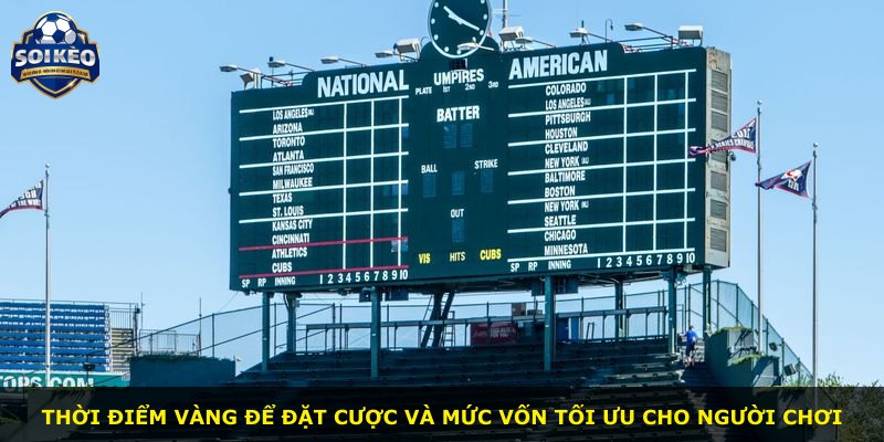 Thời điểm vàng để đặt cược và mức vốn tối ưu cho người chơi