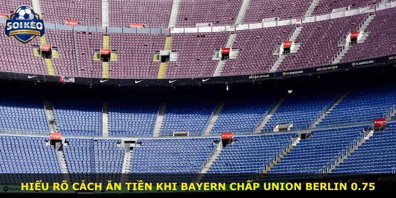 Hiểu rõ cách ăn tiền khi Bayern chấp Union Berlin 0.75