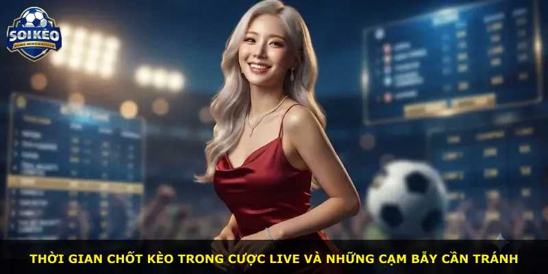Thời gian chốt kèo trong cược live và những cạm bẫy cần tránh
