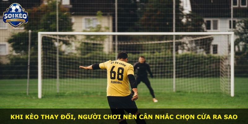 Khi kèo thay đổi, người chơi nên cân nhắc chọn cửa ra sao